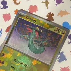 Pokemon TCG Dreepy Prismatic Evolution pokeball Reverse Holo Card 071/131 NM - Image 3