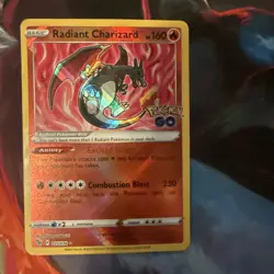 Radiant Charizard 011/078 Pokemon GO Holo - Image 3