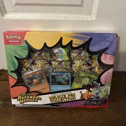 Pokemon Ascended Heroes First Partner Deluxe Pin Collection Sealed New - Image 1