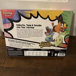 Pokemon Ascended Heroes First Partner Deluxe Pin Collection Sealed New - Image 2