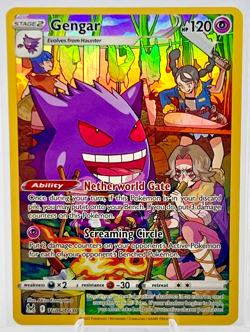 Gengar TG06/TG30 Pokemon Lost Origin Trainer Gallery Full Art Holo NM - Image 1