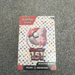 Pokemon TCG: Scarlet & Violet – 151 Booster Bundle (6 Packs) – Sealed - Image 1