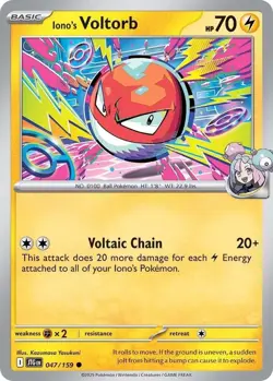 Iono's Voltorb - Common - Pokemon Journey Together - 047/159 - - Image 1
