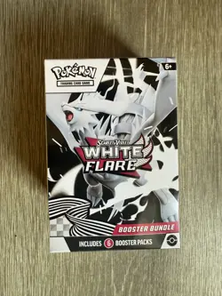 Pokemon Scarlet And Violet White Flare Booster Bundle Box Factory Sealed - Image 1