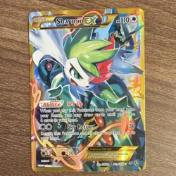 Pokemon Shaymin EX 077A/108 Alternate Art Full Art Holo - Image 1