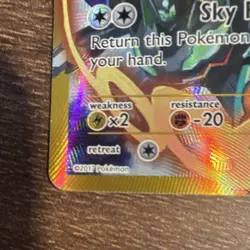 Pokemon Shaymin EX 077A/108 Alternate Art Full Art Holo - Image 5