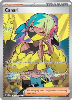 Canari 257/217 Ultra Rare ME: Ascended Heroes Pokemon Holo NM/M - Image 1
