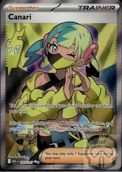 Canari 257/217 Ultra Rare ME: Ascended Heroes Pokemon Holo NM/M - Image 3