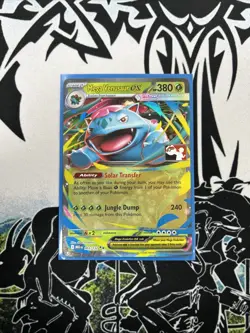 Mega Venusaur EX 003/132 Me01 Play! Pokemon Stamped Double Rare - Image 1