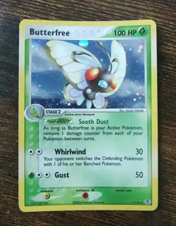 Pokemon EX FireRed & LeafGreen Butterfree 2/112 Holo NM-MINT - Image 1