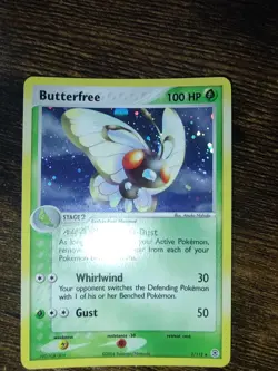 Pokemon EX FireRed & LeafGreen Butterfree 2/112 Holo NM-MINT - Image 2