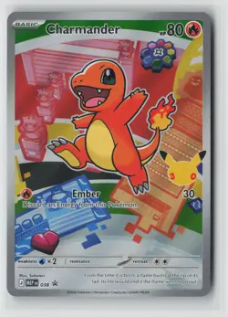 Charmander - Holo Promo ME: Mega Evolution Promo 038 NM - Image 1