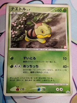 Pokemon Japanese Turtwig Promo - Junior Stamp Rally - 117/DP-P LP - Image 1