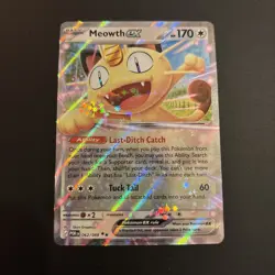 062/088 - Meowth ex - 62/88 - Perfect Order - NM/M - Pokemon TCG English - Image 1