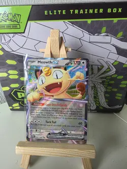 Pokemon TCG - Meowth ex 062/088 Perfect Order Double Rare NM - Image 1