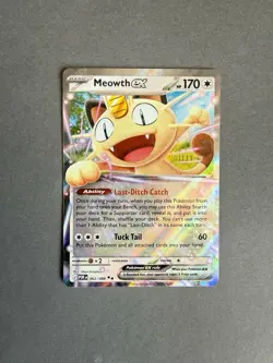 Pokemon TCG Meowth EX 062/088 Perfect Order NM/M - Image 1