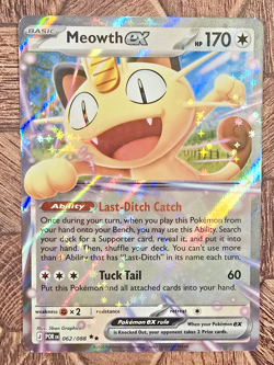 Pokemon TCG Meowth Ex 062/088 Pokemon Perfect Order - Nm Condition Double Rare - Image 1