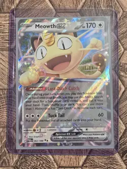 Pokemon TCG Meowth Ex 062/088 Pokemon Perfect Order - Nm Condition Double Rare - Image 5