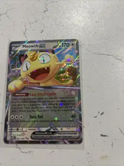 Pokemon Tcg Perfect Order Meowth Ex 062/088 Nm Pack Fresh - Image 1