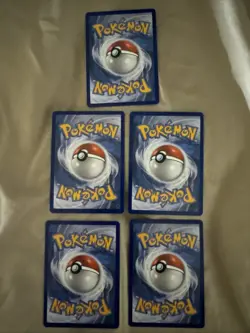 Pokemon TCG Perfect Order Meowth EX 062/088 Lot of 5 Near Mint English - Image 2