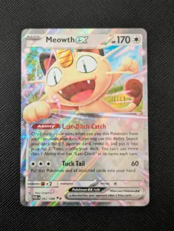 Pokemon TCG Meowth Ex Card 062/088 English Perfect Order Newly Packed Near Mint - Image 1