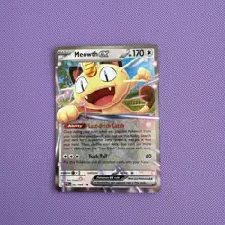 Meowth ex 062/088 Holo Pokemon TCG Double Rare ME03: Perfect Order NM - Image 1