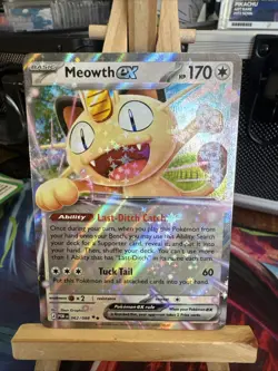 Pokemon TCG Perfect Order Meowth ex 062/088 - Image 1