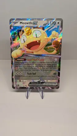 Meowth ex - 062/088 - Perfect Order Double Rare - Pokemon TCG Near Mint - Image 1