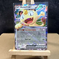 Meowth ex 062/088 Perfect Order Double Rare Holo Pokemon TCG - Image 1