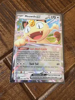 Meowth Ex 062/088 Pokemon TCG Perfect Order - Image 1