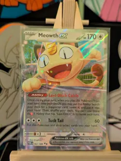 Pokemon TCG - Meowth Ex 062/088 NM - Perfect Order - Image 1
