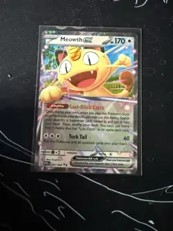Pokemon TCG Meowth Ex 062/088 Perfect Order Mint Condition - Image 1