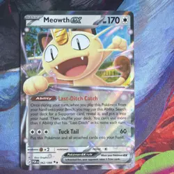 Pokemon TCG Meowth Ex 062/088 Perfect Order - Image 1