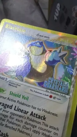👌NM/-👌Blastoise (2/100) EX Crystal Guardians Stamped Reverse Holo Pokemon Card - Image 2