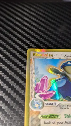 👌NM/-👌Blastoise (2/100) EX Crystal Guardians Stamped Reverse Holo Pokemon Card - Image 5