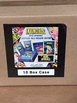 2025 Keepsake Invincible Season 1 Holo Breaker 10 Box Case Factory Sealed - Image 4