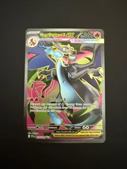 Pokemon TCG Mega Charizard X EX 109/094 Ultra Rare Phantasmal Flames - Image 1