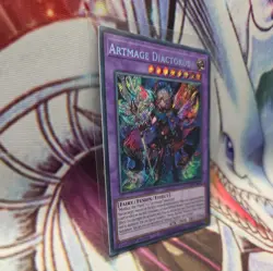 Yu-Gi-Oh TCG DUAD-EN032 Artmage Diactorus 1st Edition Secret Rare Card - Image 2