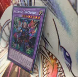 Yu-Gi-Oh TCG DUAD-EN032 Artmage Diactorus 1st Edition Secret Rare Card - Image 3