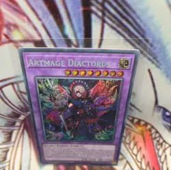 Yu-Gi-Oh TCG DUAD-EN032 Artmage Diactorus 1st Edition Secret Rare Card - Image 4