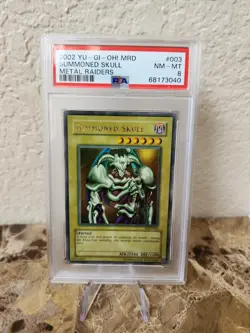 PSA 8 NM-MT Summoned Skull Metal Raiders MRD Yugioh Card #003 MRD-003 - Image 2