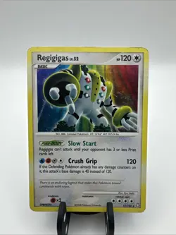 Regigigas LV. 52 Holo Rare 15/146 DP Legends Awakened 2008 Pokemon Card MP - Image 1