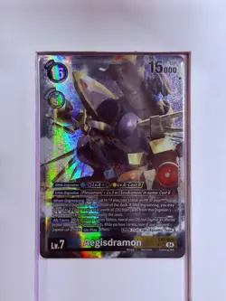 [ALT] EX8-029 Aegisdramon - Digimon TCG CCG Card Game Bandai - Image 1