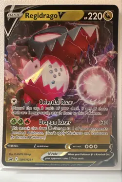Regidrago V SWSH281 SWSH: Sword & Shield Promo Cards Holo - Image 1