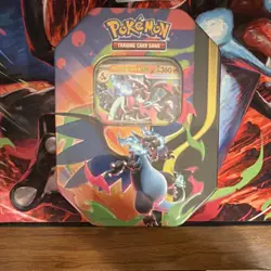 Pokemon Mega Charizard X Tin for Pokemon TCG Standard Cards, MPN 10-10300-120 - Image 1
