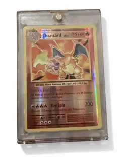 2016 Pokemon Charizard Holo Rare Evolutions 11/108 150 HP TCG Card - Image 1