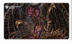 Commander Series: Sliver Queen Holo Stitched Edge Play Mat Playmat ULTRA PRO MTG - Image 1