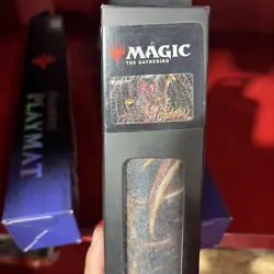 Commander Series: Sliver Queen Holo Stitched Edge Play Mat Playmat ULTRA PRO MTG - Image 2