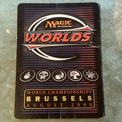 Phyrexian Tower (MTG) - 2000 World Championships Brussels - Damaged - Image 2