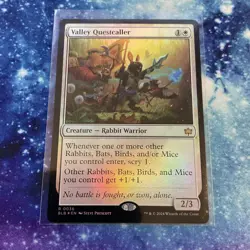 Valley Questcaller (FOIL) x1 - MTG Bloomburrow BLB #36 - Image 1